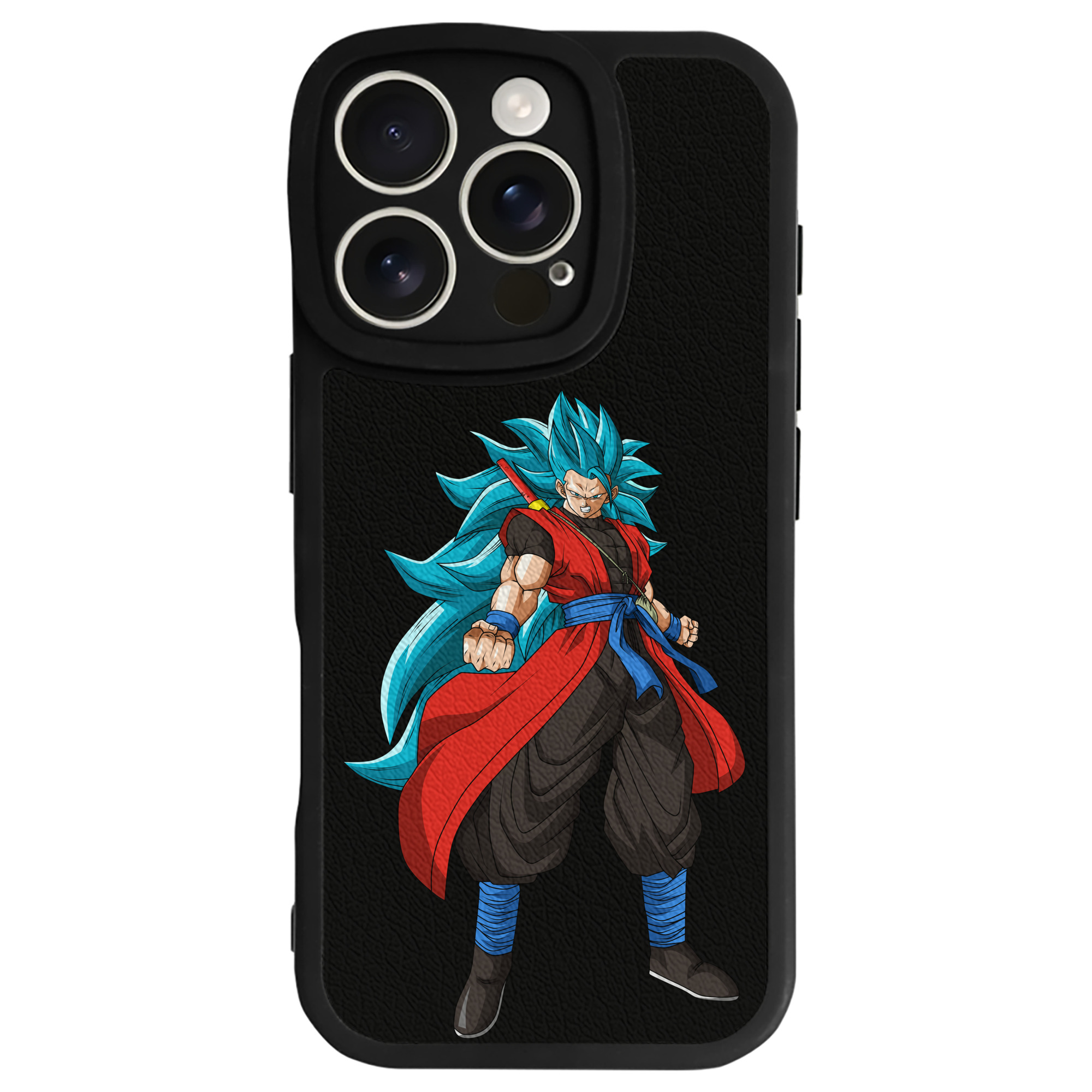 （画像用） ドラゴンボール ベジット DRAGON BALL Vegetto 【iPhone 16シリーズ対応】シリコンスマホケース（レザー調） 材質：シリコン